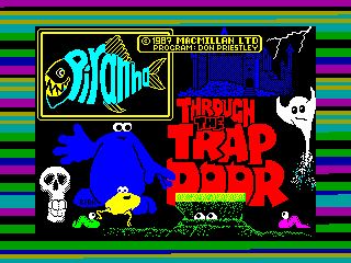 Through the Trap Door — ZX SPECTRUM GAME ИГРА