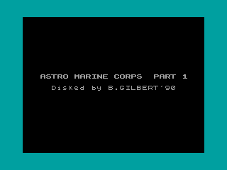 ASTRO MARINE CORPS 1 — ZX SPECTRUM GAME ИГРА