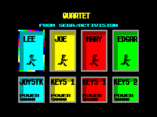 Quartet — ZX SPECTRUM GAME ИГРА