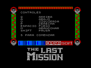 THE LAST MISSION — ZX SPECTRUM GAME ИГРА