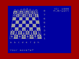 Colossus Chess 4 — ZX SPECTRUM GAME ИГРА