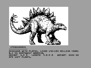 Dinosaurs — ZX SPECTRUM GAME ИГРА