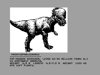 Dinosaurs — ZX SPECTRUM GAME ИГРА