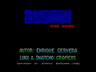 Dustin — ZX SPECTRUM GAME ИГРА