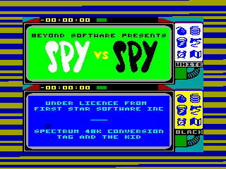 SPY VS SPY PART 1 — ZX SPECTRUM GAME ИГРА