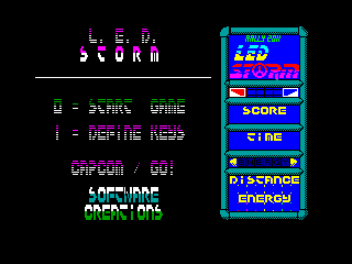 LED Storm — ZX SPECTRUM GAME ИГРА