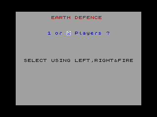 Earth Defence — ZX SPECTRUM GAME ИГРА