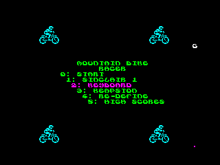 Mountain Bike Racer — ZX SPECTRUM GAME ИГРА