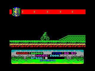 Mountain Bike Racer — ZX SPECTRUM GAME ИГРА