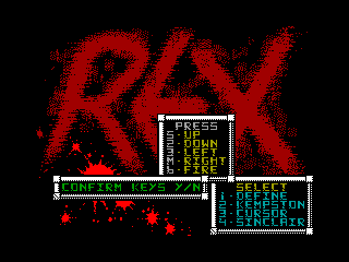 REX 1 — ZX SPECTRUM GAME ИГРА