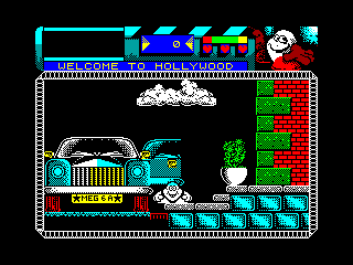 SEYMOUR AT THE MOVIES — ZX SPECTRUM GAME ИГРА