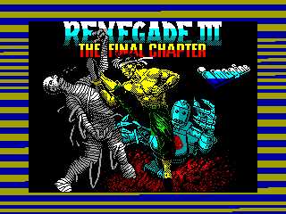 Renegade III — ZX SPECTRUM GAME ИГРА