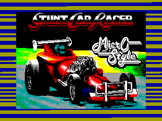 Stunt Car Racer — ZX SPECTRUM GAME ИГРА