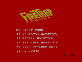FireTrap — ZX SPECTRUM GAME ИГРА