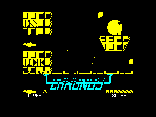 Chronos — ZX SPECTRUM GAME ИГРА