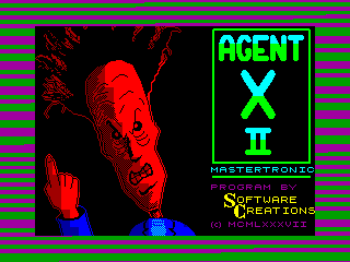 Agent X II — ZX SPECTRUM GAME ИГРА