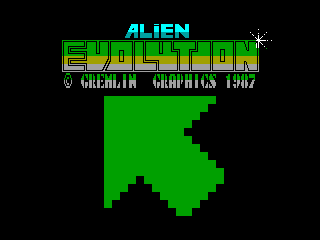 Alien Evolution — ZX SPECTRUM GAME ИГРА