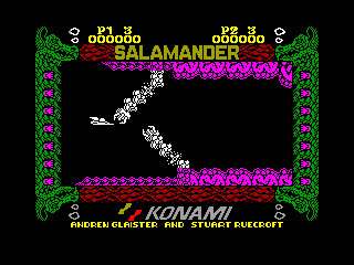 Salamander — ZX SPECTRUM GAME ИГРА