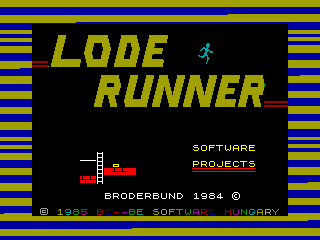 Lode Runner — ZX SPECTRUM GAME ИГРА