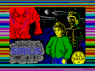 People from Sirius — ZX SPECTRUM GAME ИГРА