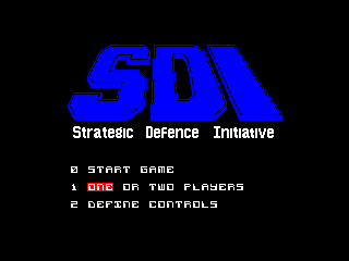 S.D.I. — ZX SPECTRUM GAME ИГРА