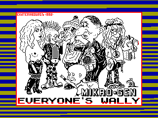 EVERYONE'S IS WALLY — ZX SPECTRUM GAME ИГРА
