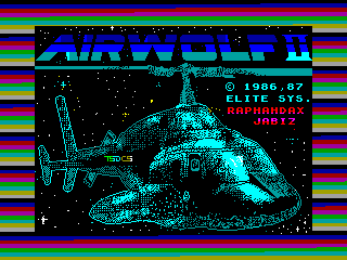 Airwolf II — ZX SPECTRUM GAME ИГРА
