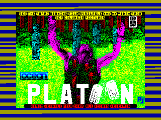 PLATOON — ZX SPECTRUM GAME ИГРА