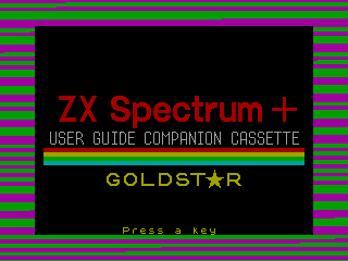 USER GUIDE COMPANION CASSETTE — ZX SPECTRUM GAME ИГРА