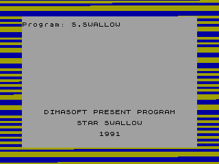 Star Swallow — ZX SPECTRUM GAME ИГРА
