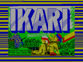 Ikari Warriors — ZX SPECTRUM GAME ИГРА