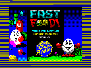 Fast Food — ZX SPECTRUM GAME ИГРА