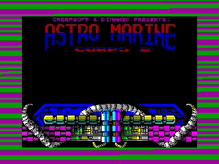 ASTRO MARINE CORPS 2 — ZX SPECTRUM GAME ИГРА