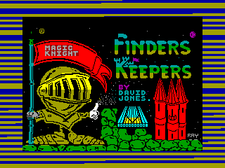 Finders Keepers — ZX SPECTRUM GAME ИГРА