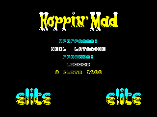 Hopping Mad — ZX SPECTRUM GAME ИГРА