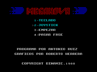 MEGANOVA — ZX SPECTRUM GAME ИГРА