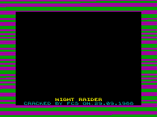 Night Raider — ZX SPECTRUM GAME ИГРА