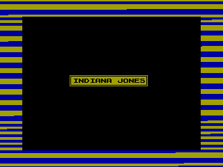 INDIANA JONES AND THE TEMPLE OF DOOM — ZX SPECTRUM GAME ИГРА
