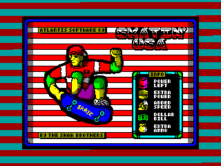 Skatin' USA — ZX SPECTRUM GAME ИГРА