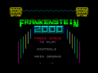 Frankenstein 2000 — ZX SPECTRUM GAME ИГРА