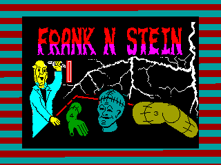 FRANK'N'STEIN — ZX SPECTRUM GAME ИГРА