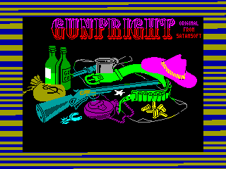 Gunfright — ZX SPECTRUM GAME ИГРА