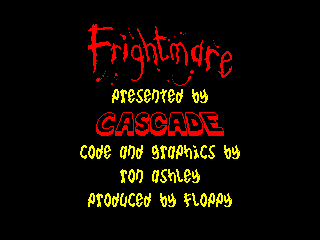 Frightmare — ZX SPECTRUM GAME ИГРА
