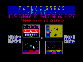 FUTURE GAMES 1 — ZX SPECTRUM GAME ИГРА