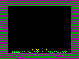 I Ball II — ZX SPECTRUM GAME ИГРА