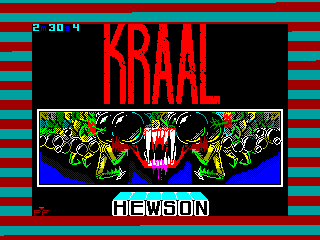 Kraal — ZX SPECTRUM GAME ИГРА