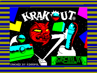 Krakout — ZX SPECTRUM GAME ИГРА