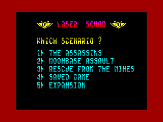 Laser Squad — ZX SPECTRUM GAME ИГРА