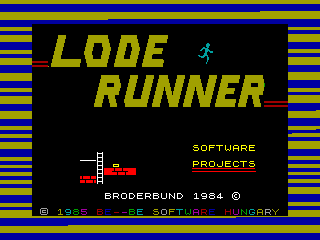 Lode Runner — ZX SPECTRUM GAME ИГРА