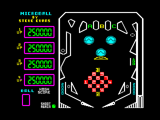 Microball — ZX SPECTRUM GAME ИГРА
